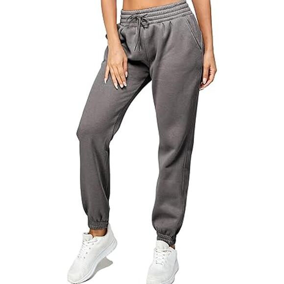 IUUI Sweatpants for Women High Stacked Waist Fleece Womens - Picture 1 of 1